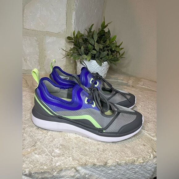 Vionic Giselle Purple/grey Comfort Sneaker Sz 9 - Picture 1 of 7